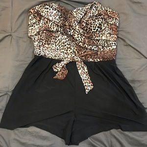 Leopard Romper